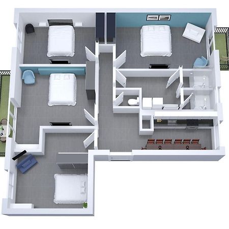 Appart'Hodromme Longchamp Rennes Exterior foto
